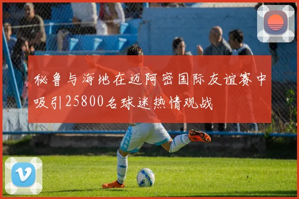 秘鲁与海地在迈阿密国际友谊赛中吸引25800名球迷热情观战